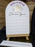 Personalised Charm Bar Display Stand | Custom Jewellery Display Board | Bracelet & Necklace Charm Holder | Small Business Display