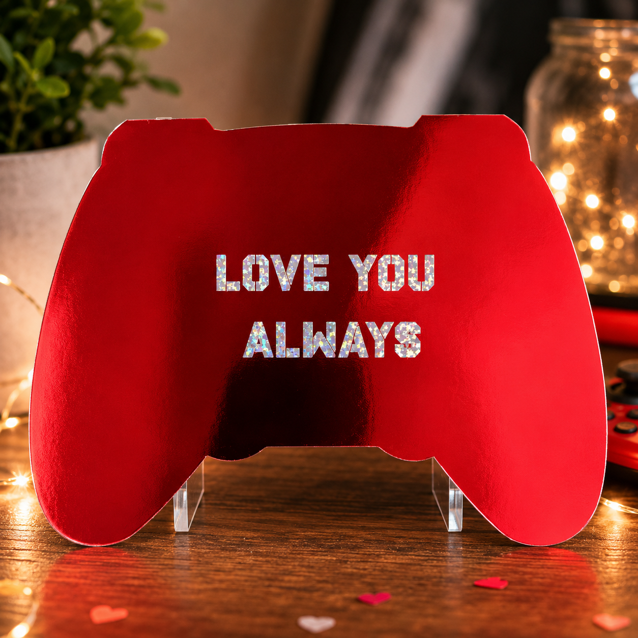 Personalised Gaming Controller Birthday Card