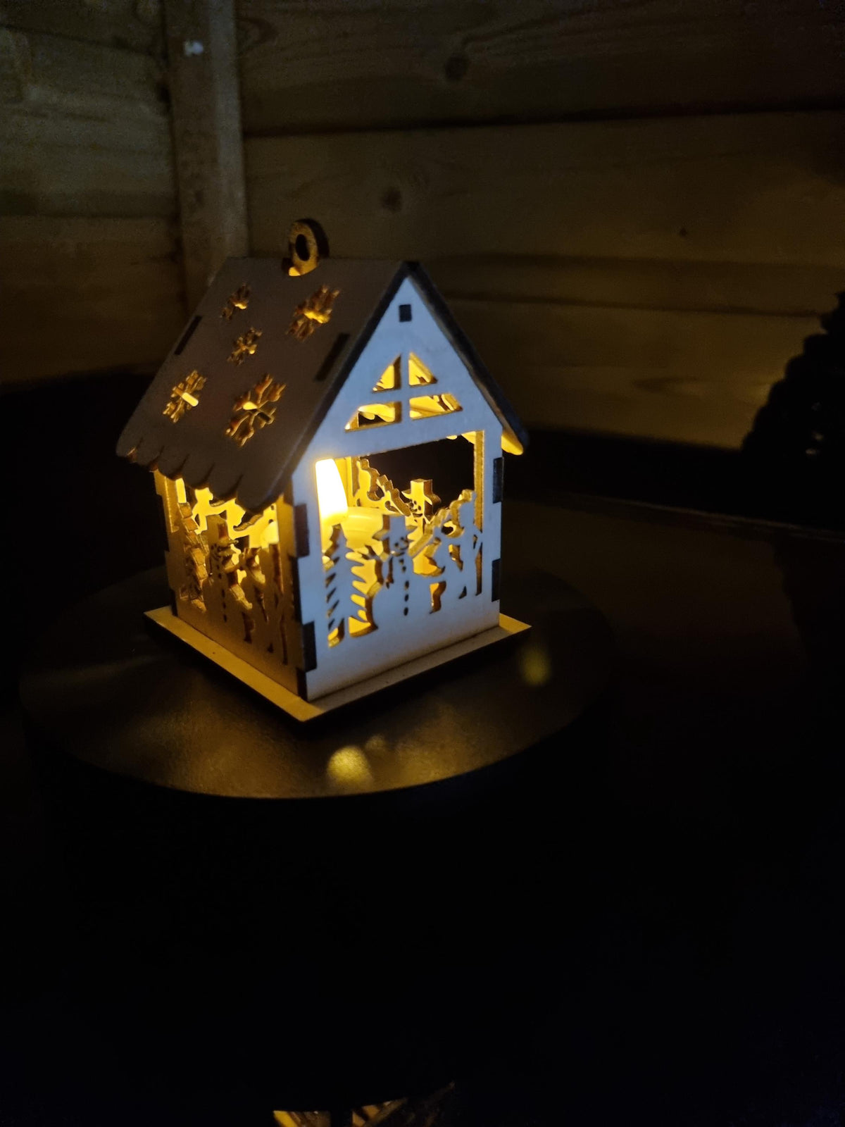 Christmas light up lantern