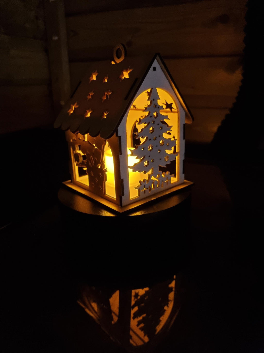 Christmas light up lantern