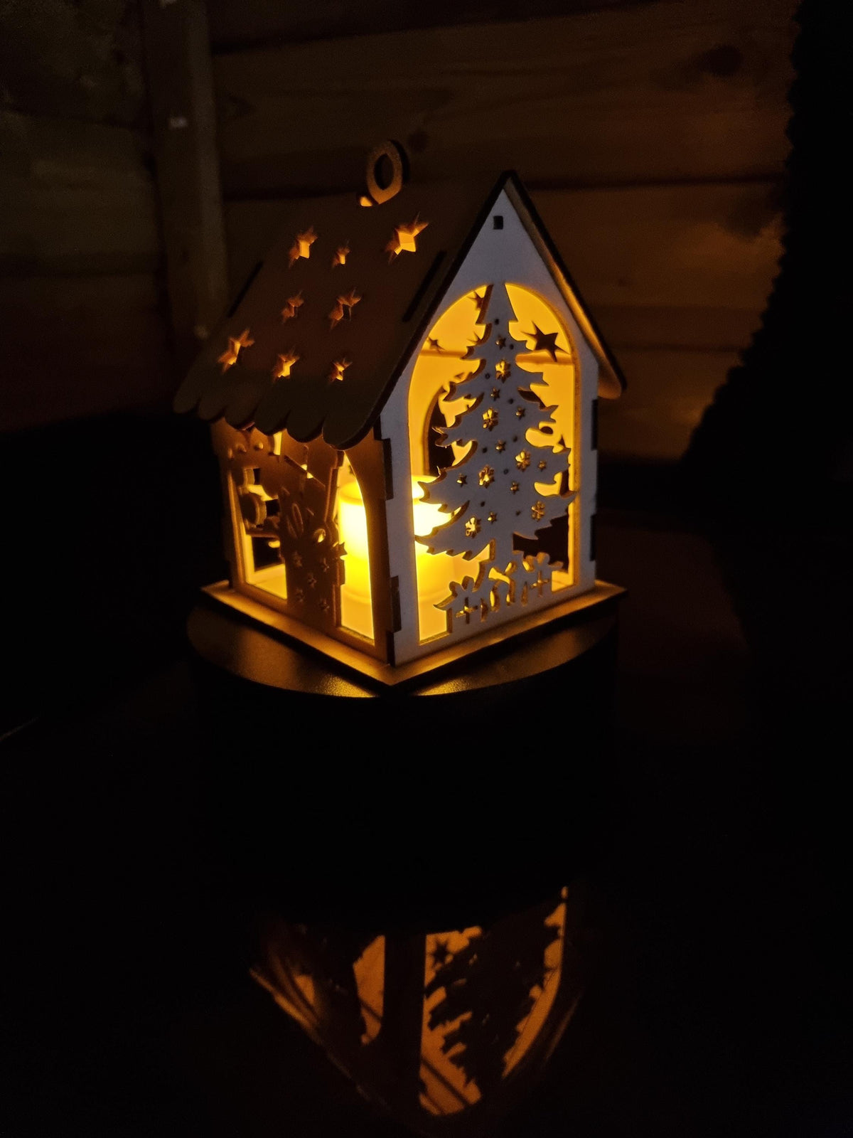 Christmas light up lantern