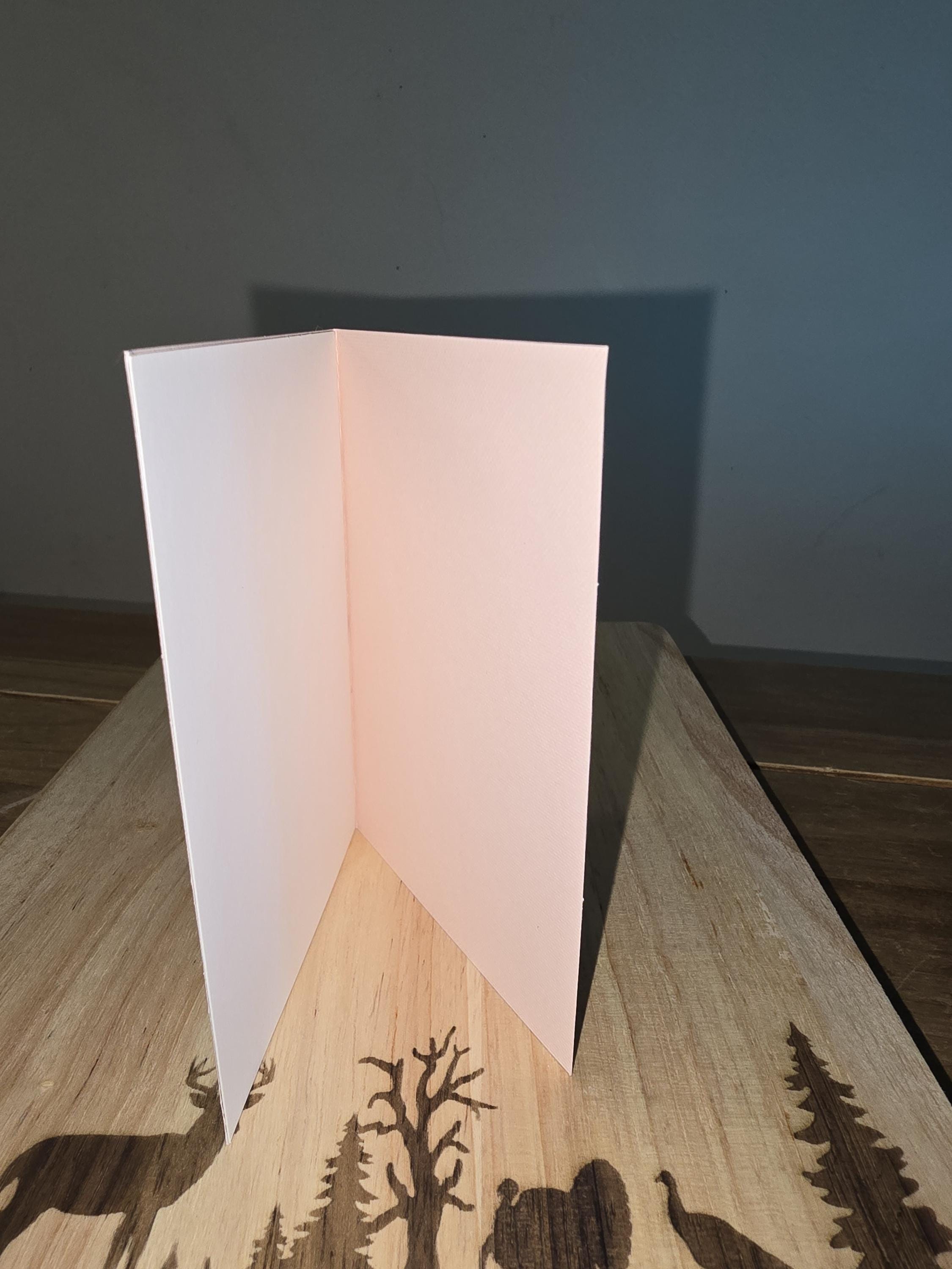 Laser-Cut Mum Card: Handmade Cardstock Greeting