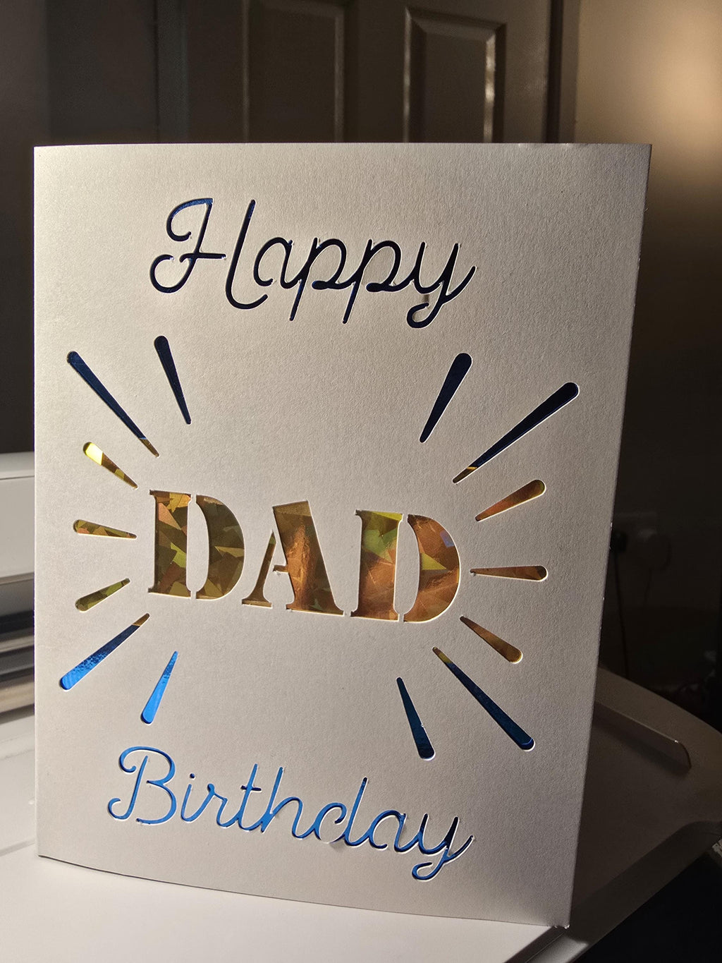 DaD Happy Birthday Card