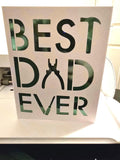 Handmade Tool Birthday Card, Dad Ever