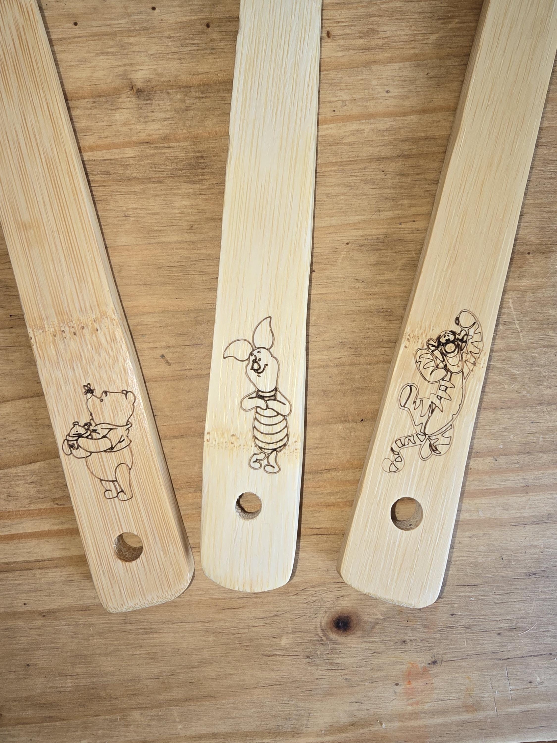 Personalise Wooden Kitchen Utensils Pack of 3