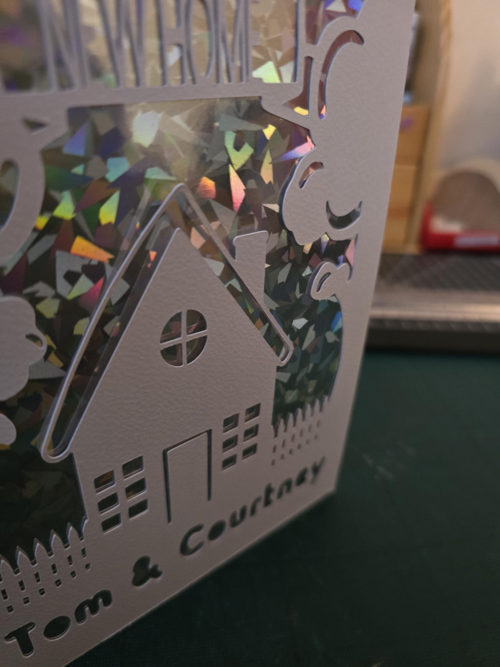 Personalise New Home Card