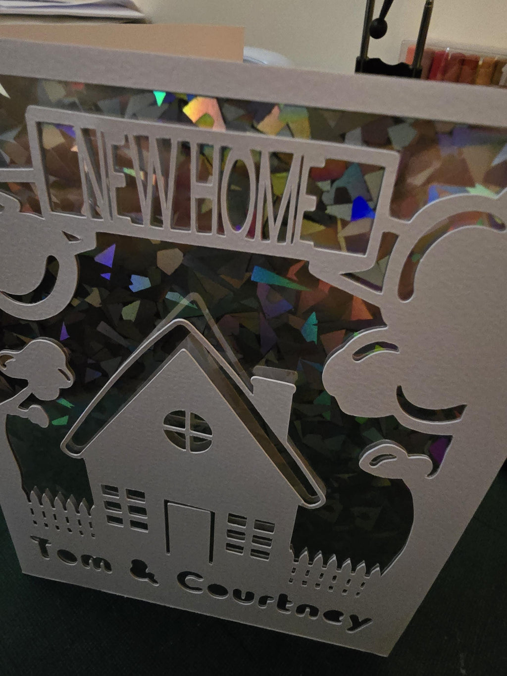 Personalise New Home Card