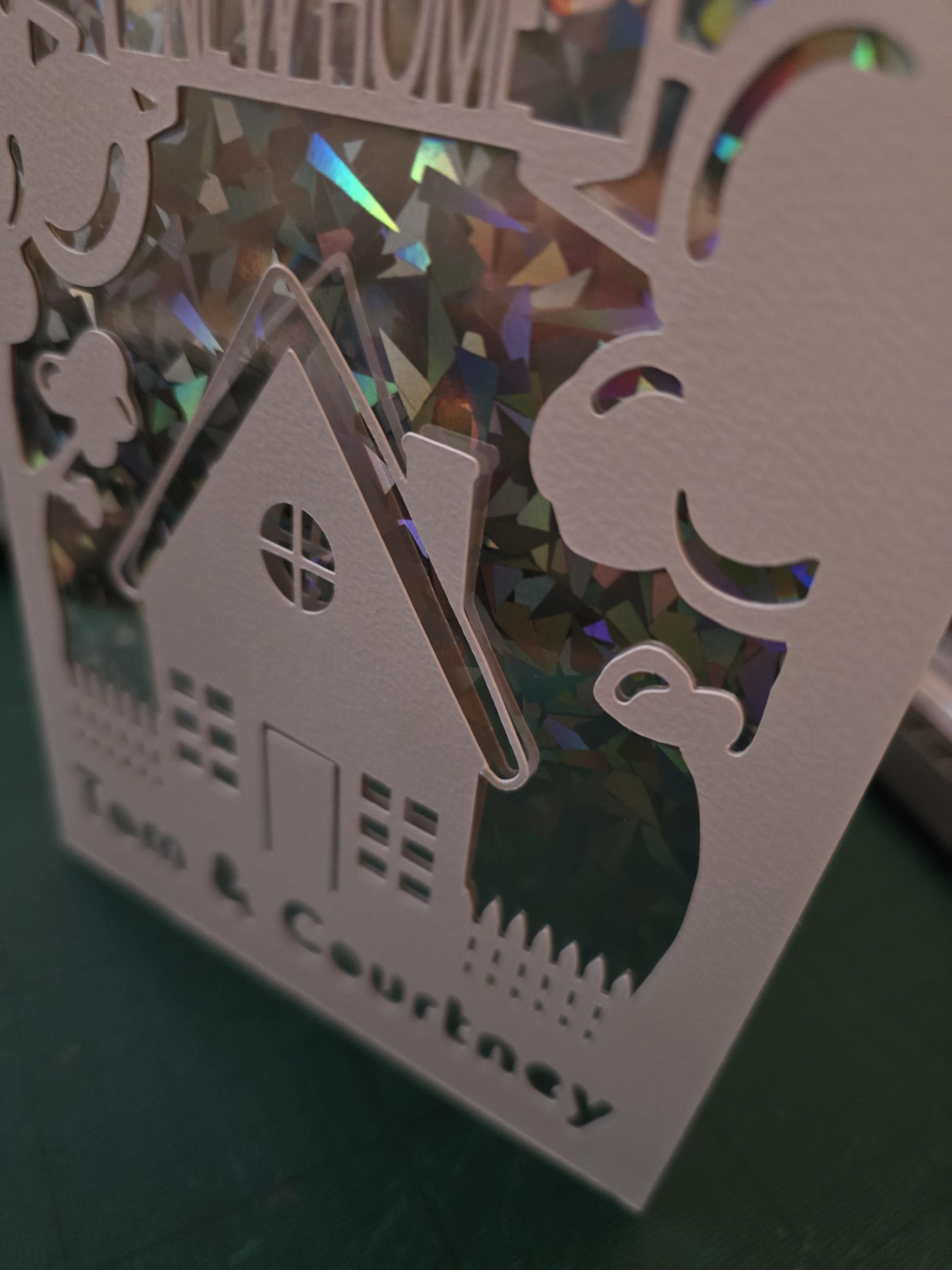 Personalise New Home Card