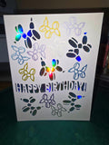 Balloon Dogs Happy Birthday Card