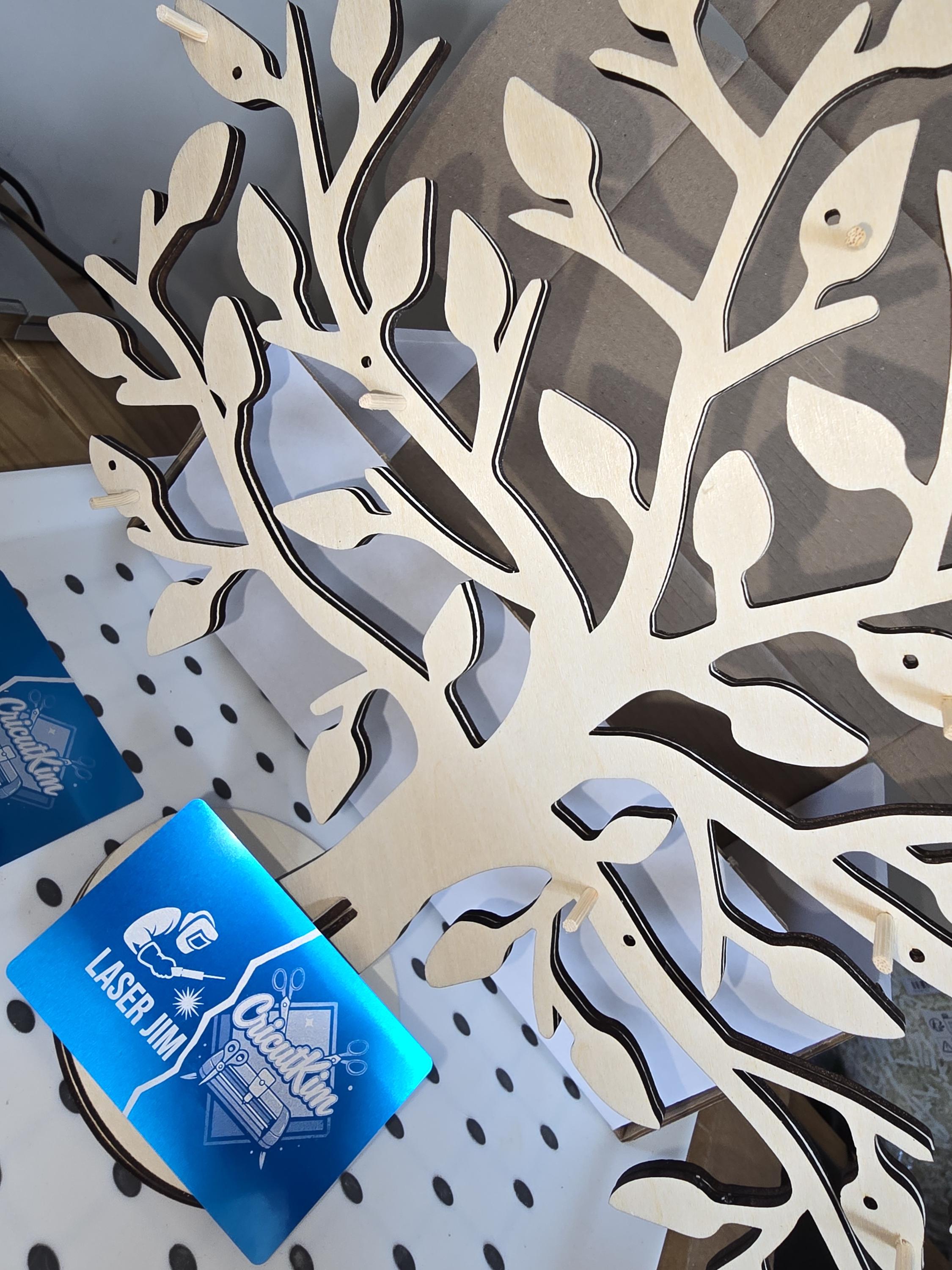 Handmade Jewlery Wooden Tree