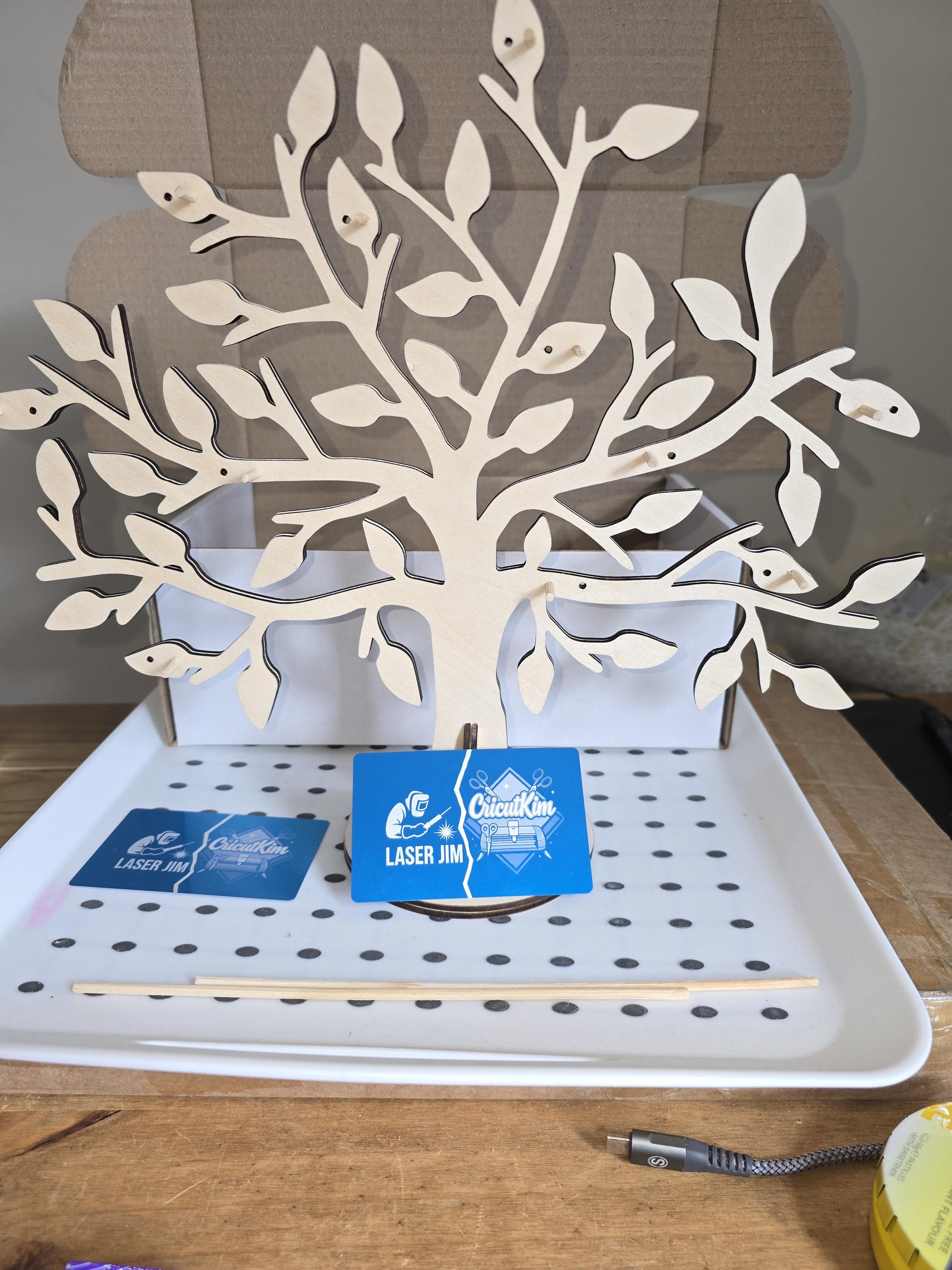 Handmade Jewlery Wooden Tree