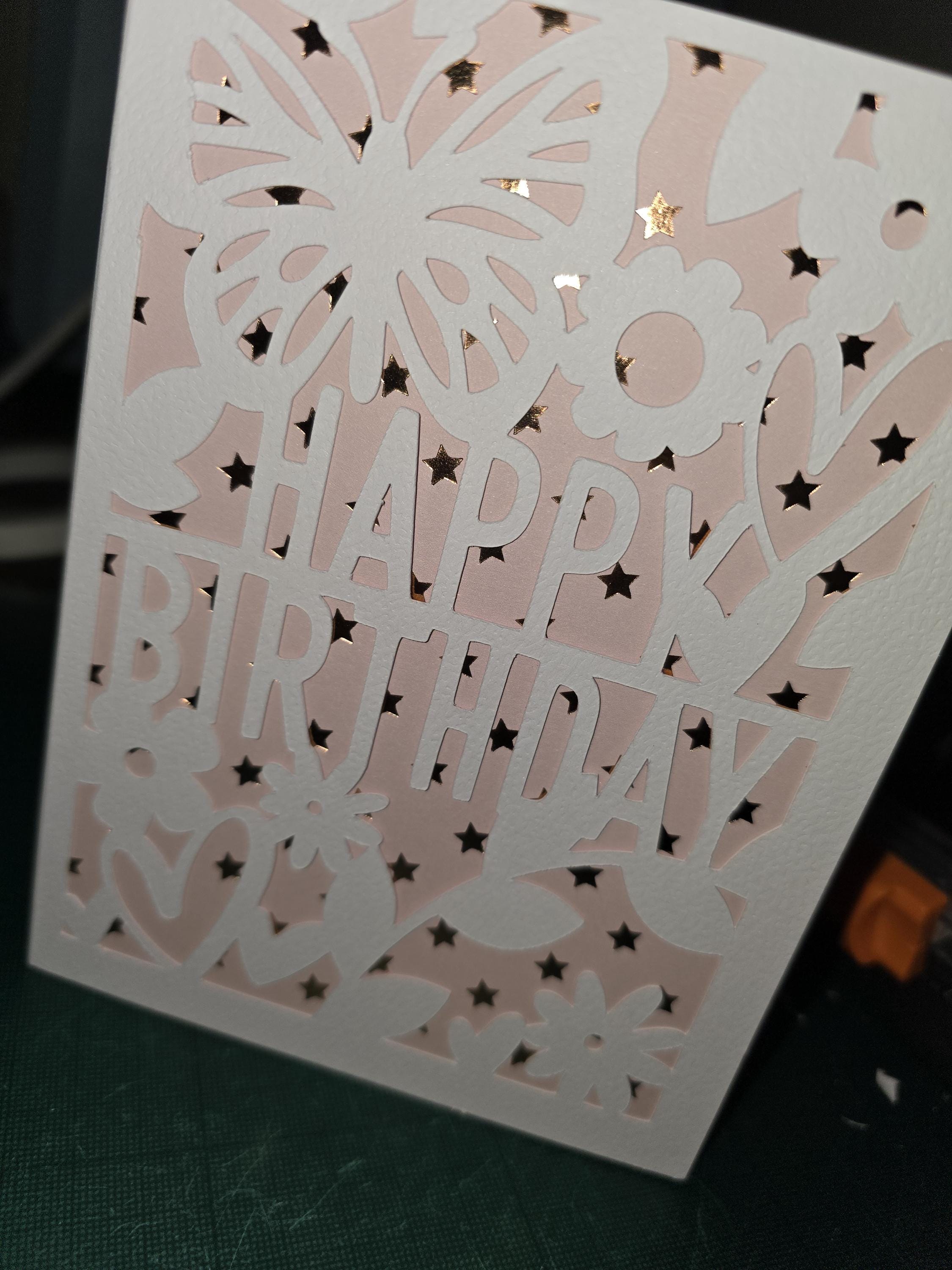 Butterfly Happy Birthday Card