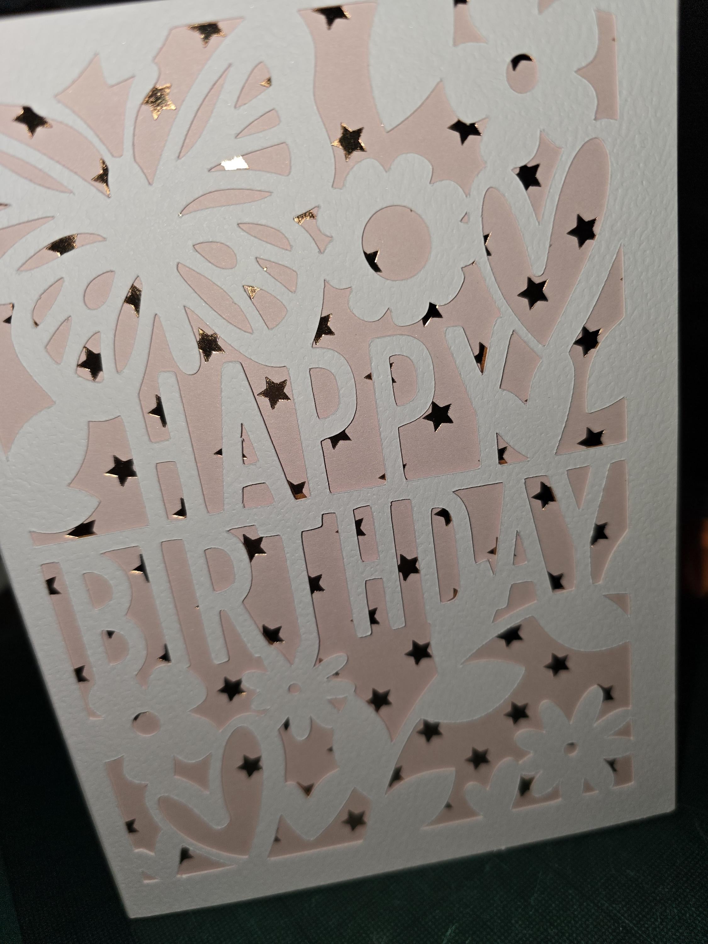 Butterfly Happy Birthday Card