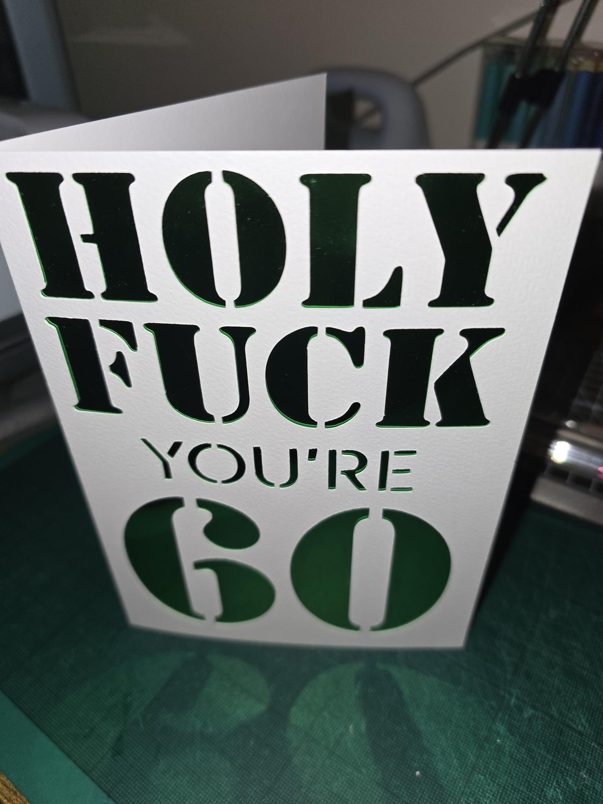 Holy F**K Your 60/50/40 Birthday Card