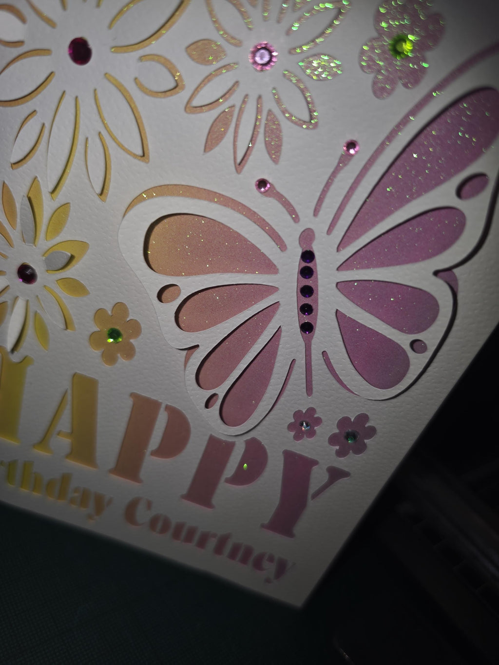 Personalise 3D Happy Birthday Card
