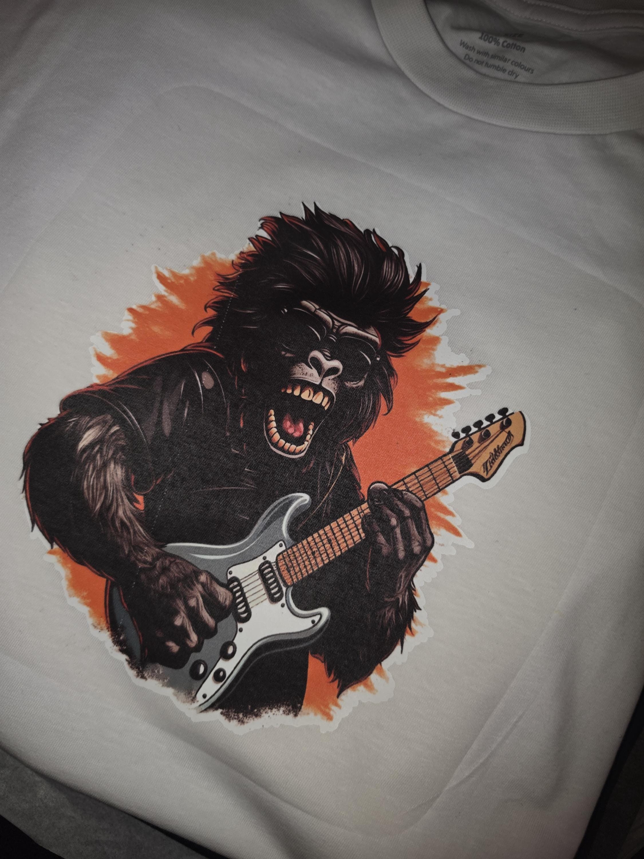 Personalised Garillia Guitar Tshirt