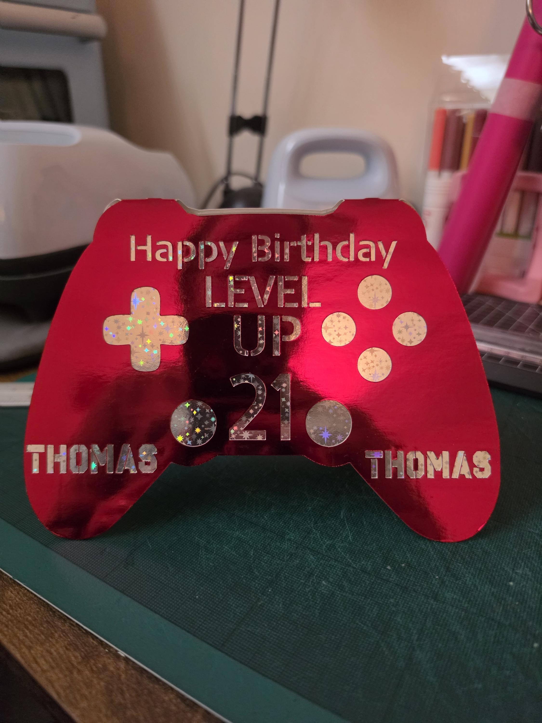 HAPPY Birthday Personalise Any Name And Age Of Your Choice
