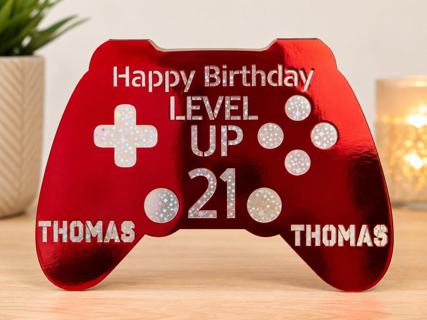 HAPPY Birthday Personalise Any Name And Age Of Your Choice