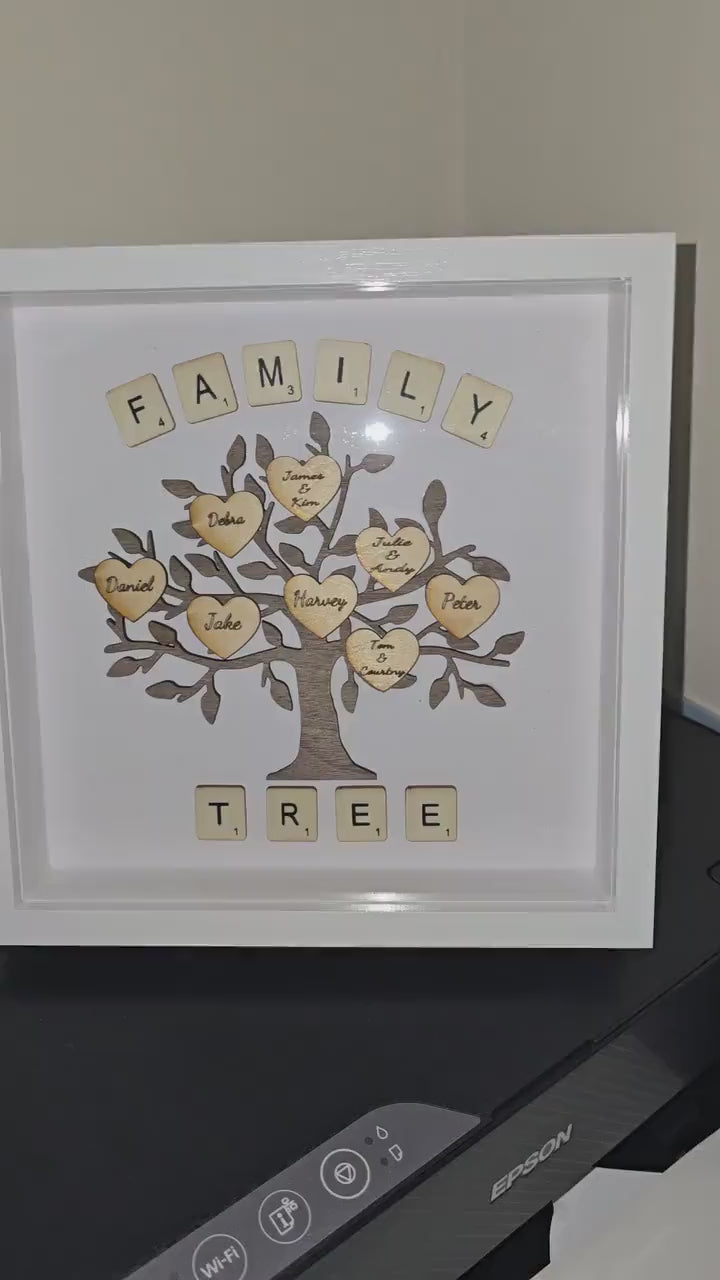 Roots of Love: Personalised Family Tree